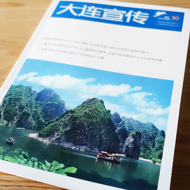 大連市市委大連宣傳期刊設(shè)計(jì)