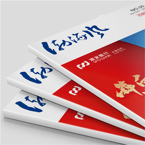 浦發(fā)銀行大連分行《渤海風》黨建樣冊第五期設計