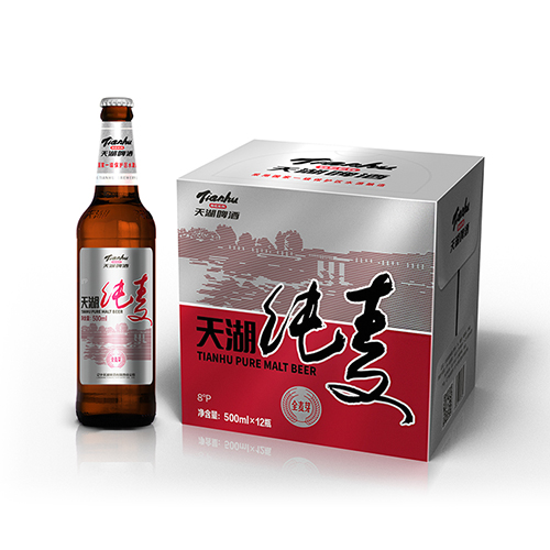 天湖純麥啤酒包裝設(shè)計(jì)