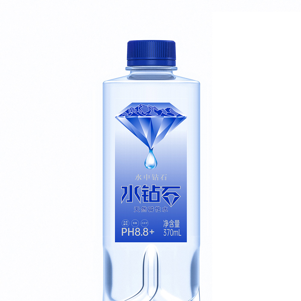 設(shè)計與自然的融合：水鉆石品牌LOGO設(shè)計及礦泉水包裝設(shè)計