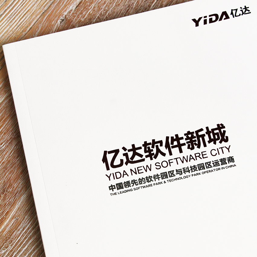 億達軟件新城畫冊設計